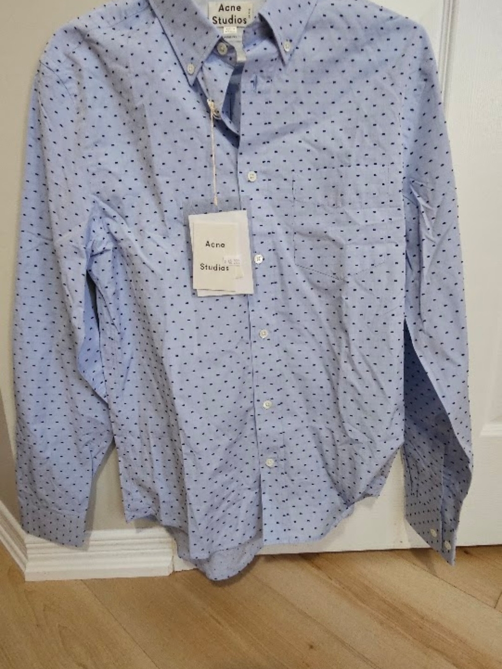 Acne Studies - Light Blue Button-Down Shirt - Size Medium